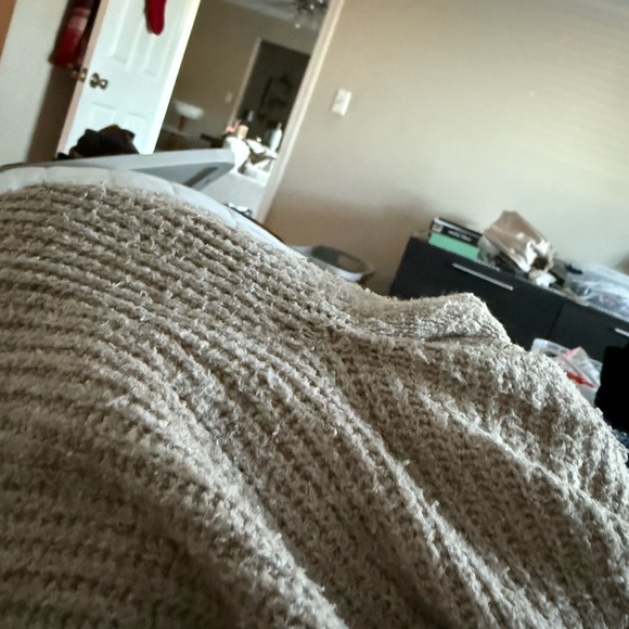 Universal Thread Beige Open-Front Cardigan - Picture 3 of 3